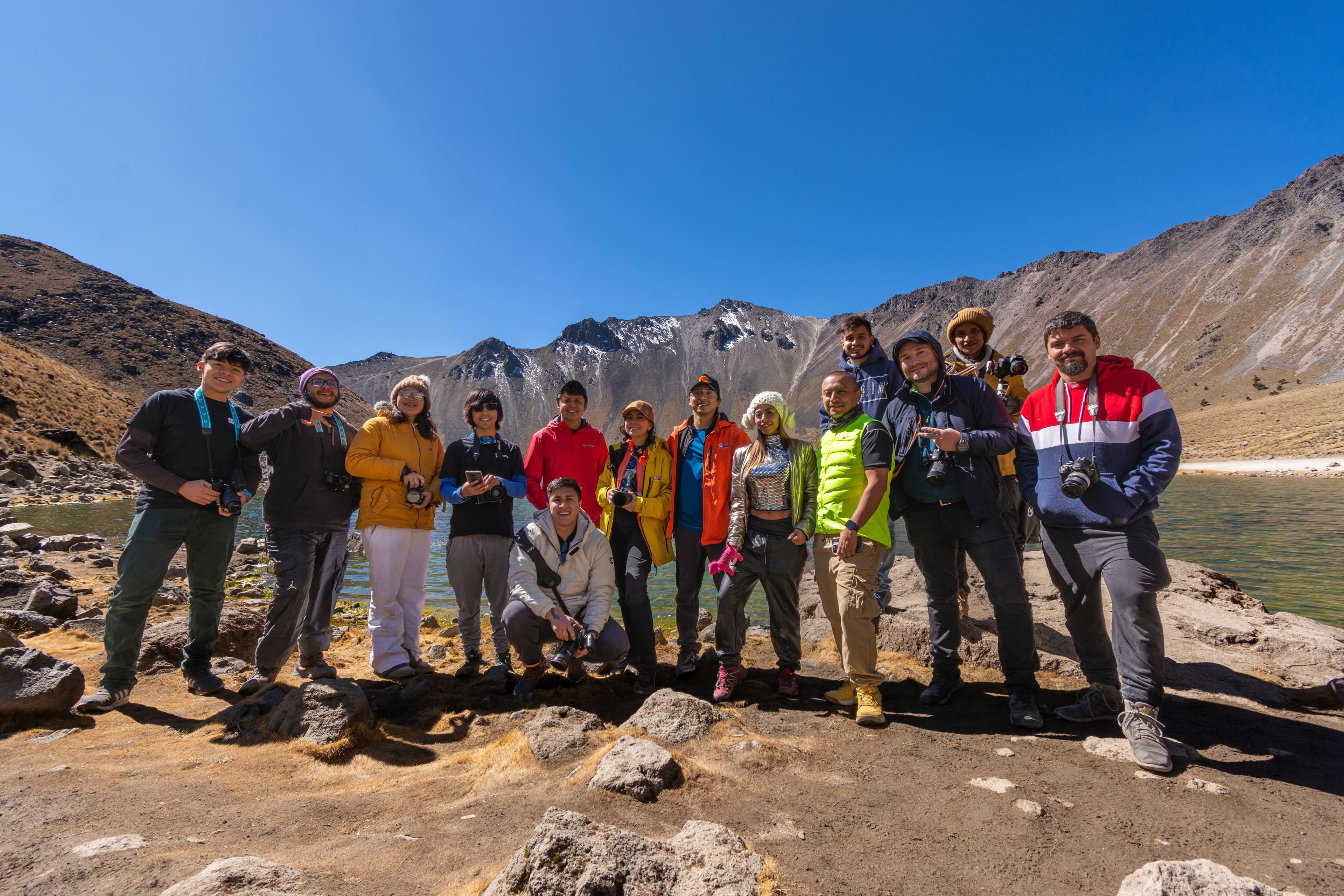 Sherpa Delight guides on the trail